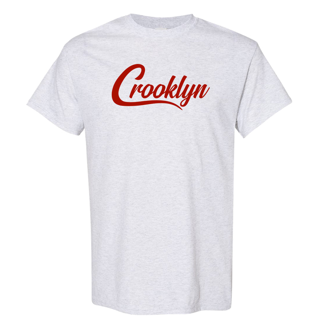 Fire Red 9s T Shirt | Crooklyn, Ash