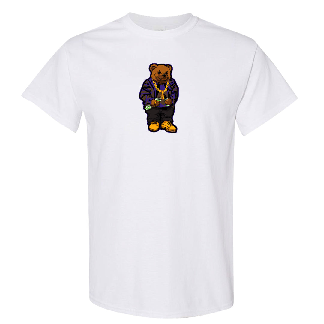 Light Olive 9s T Shirt | Sweater Bear, White