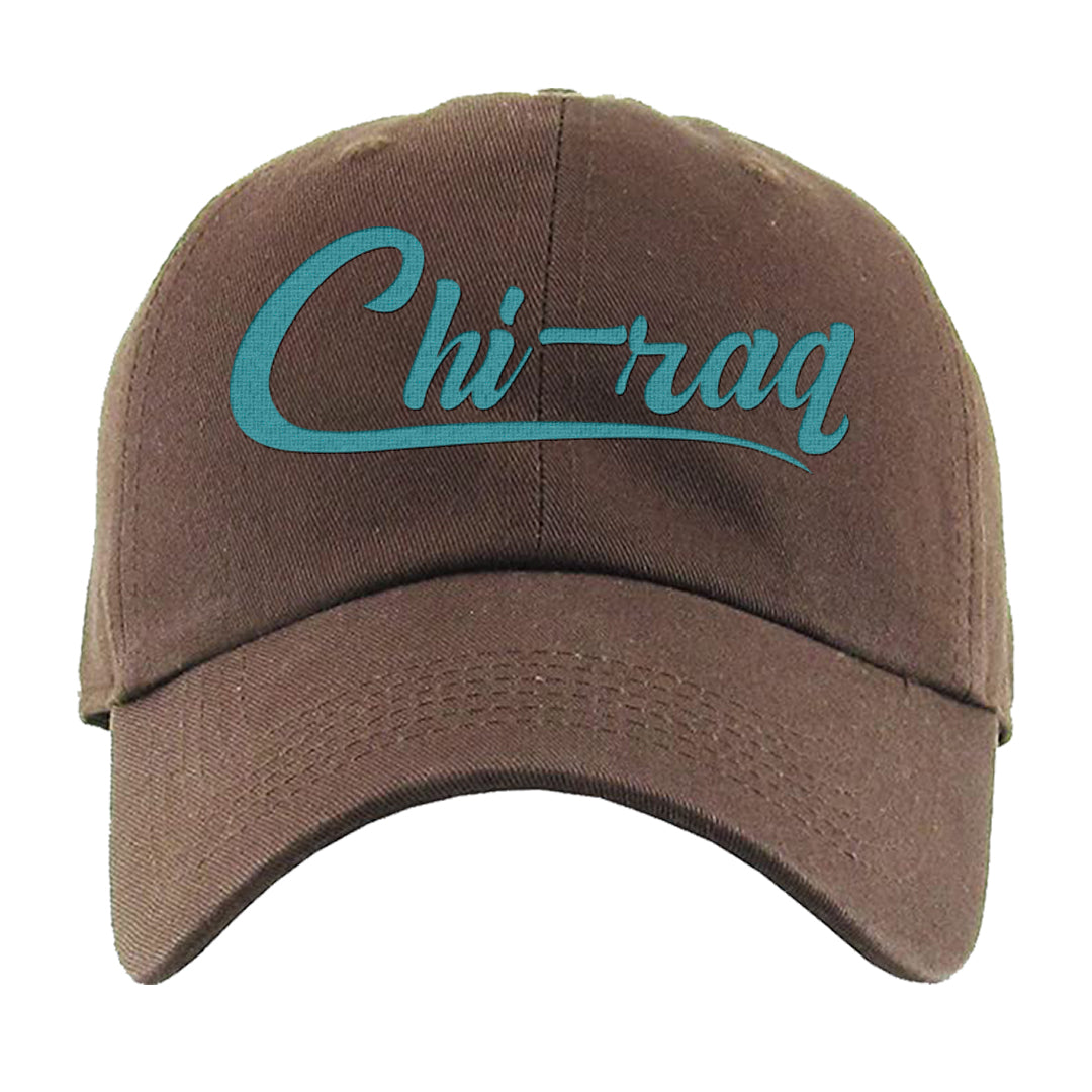 Light Olive 9s Dad Hat | Chiraq, Brown