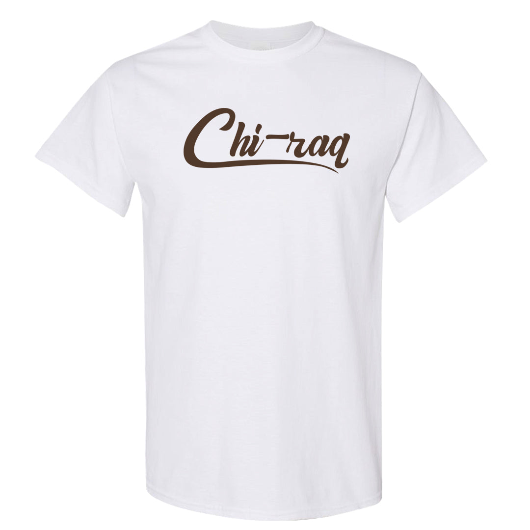 Light Olive 9s T Shirt | Chiraq, White