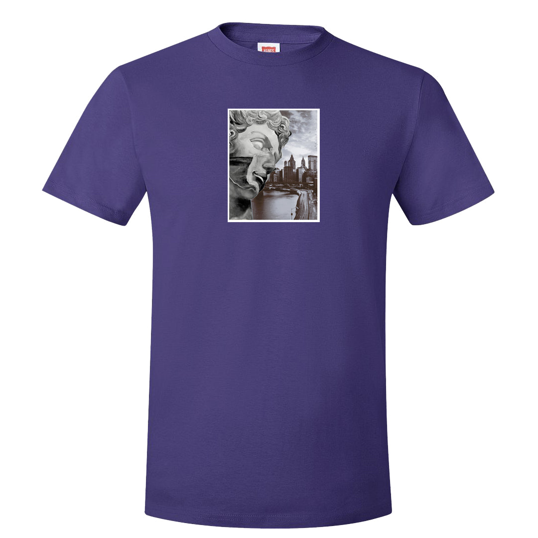 Light Olive 9s T Shirt | Miguel, Purple