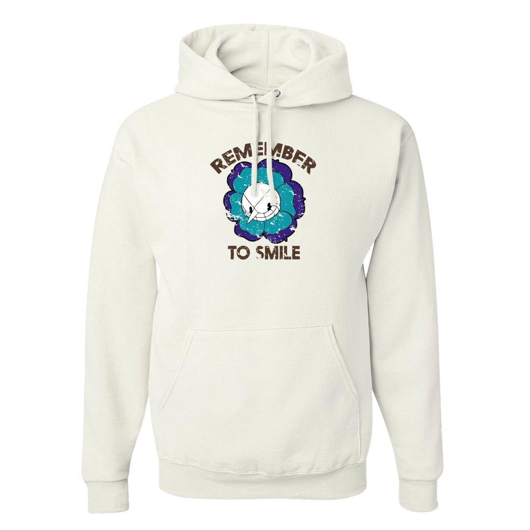 Light Olive 9s Hoodie | Remember To Smile, White