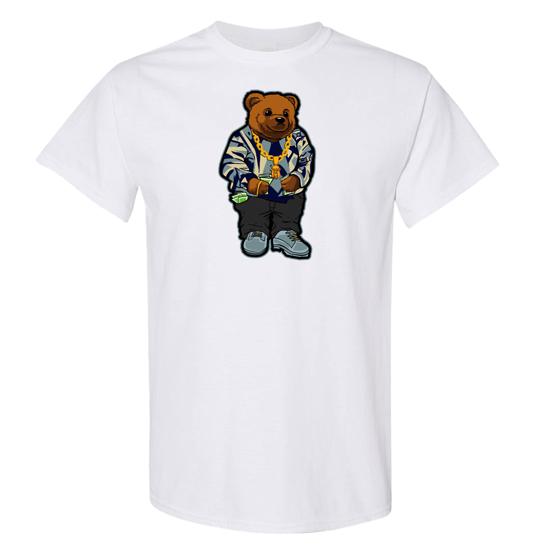 Dirty Denim Max 1s T Shirt | Sweater Bear, White