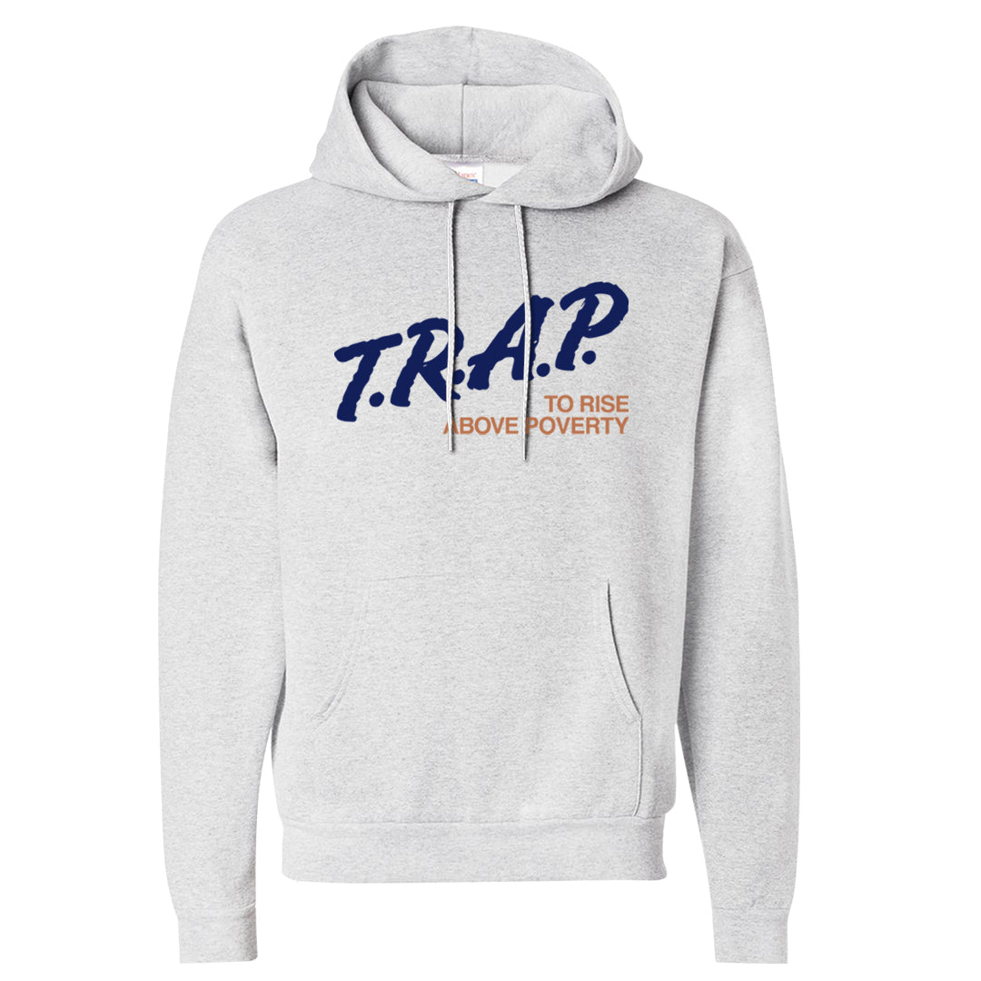 Dirty Denim Max 1s Hoodie | Trap To Rise Above Poverty, Ash