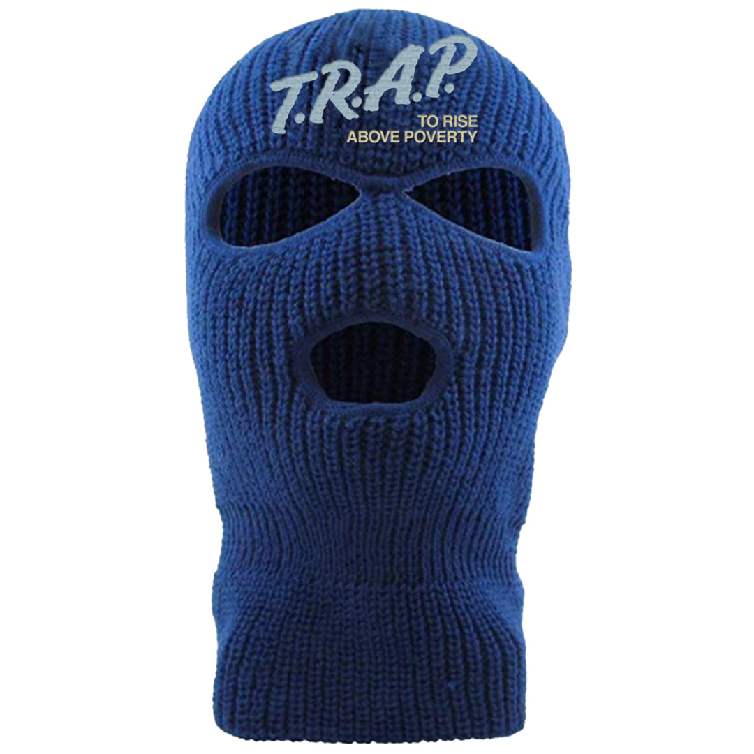 Dirty Denim Max 1s Ski Mask | Trap To Rise Above Poverty, Royal