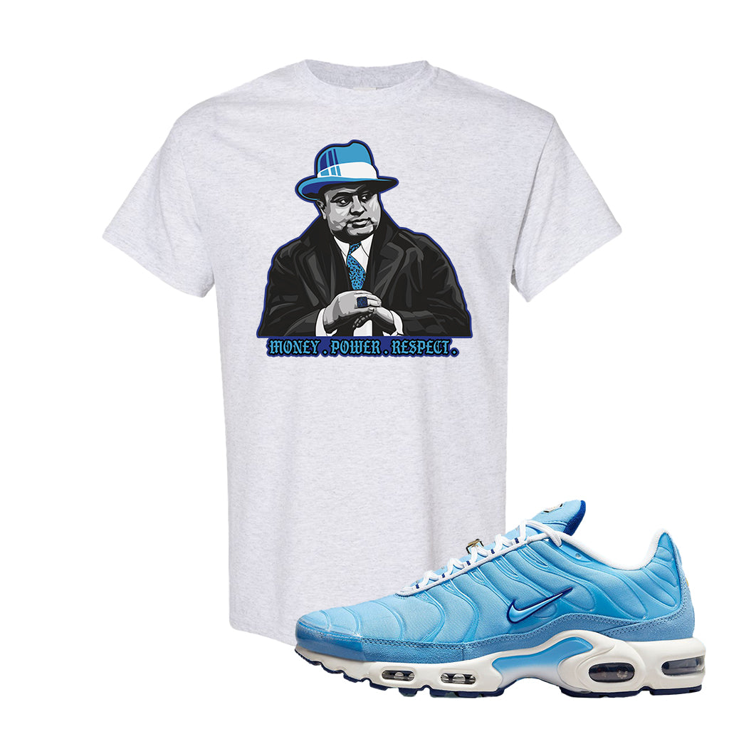 University Blue 1s T Shirt | Capone Illustration, Ash