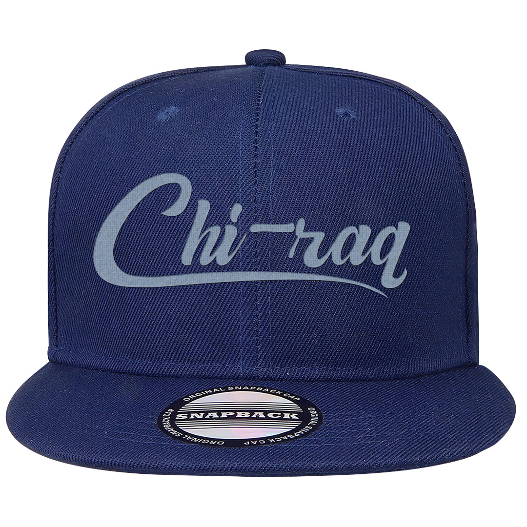 Diffused Blue 90s Snapback Hat | Chiraq, Navy