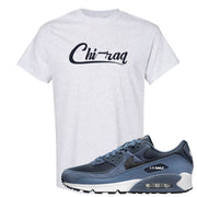 Diffused Blue 90s T Shirt | Chiraq, Ash