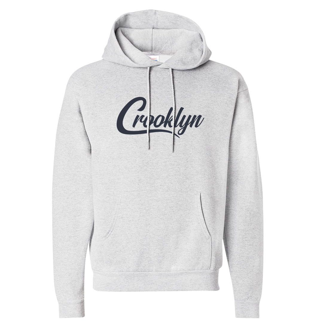 Diffused Blue 90s Hoodie | Crooklyn, Ash