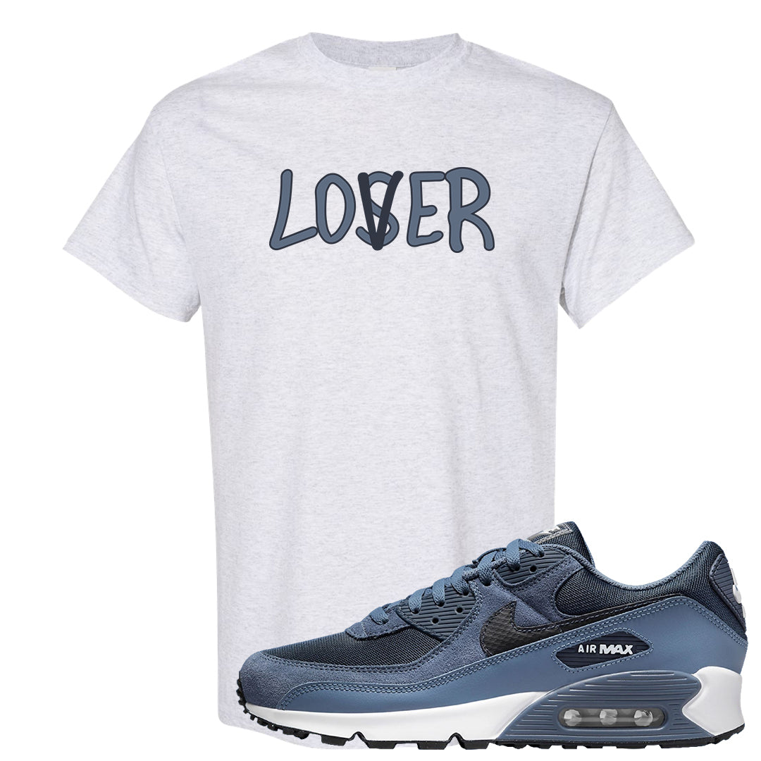 Diffused Blue 90s T Shirt | Lover, Ash