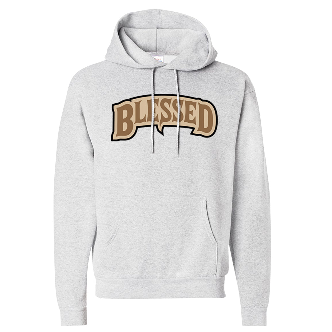 Desert Camo 90s Hoodie | Blessed Arch, Ash