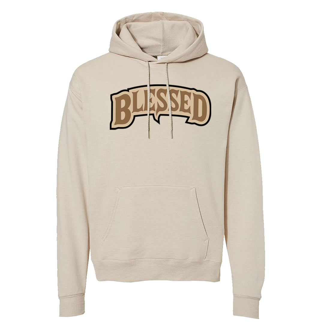 Desert Camo 90s Hoodie | Blessed Arch, Sand