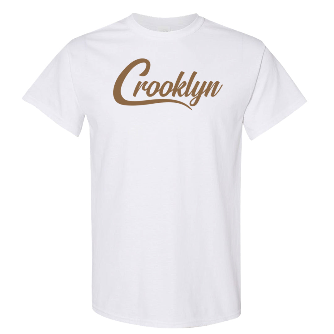 Desert Camo 90s T Shirt | Crooklyn, White