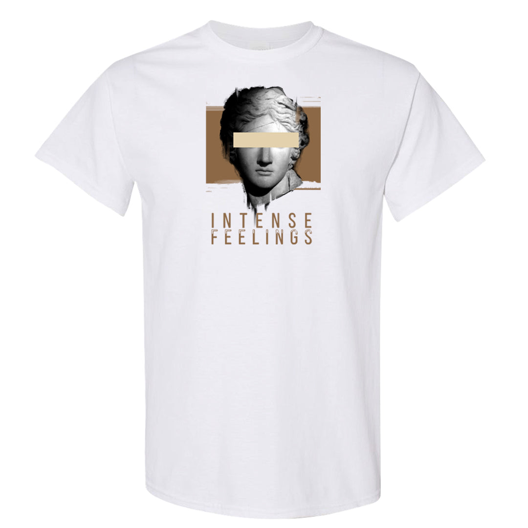 Desert Camo 90s T Shirt | Intense Feelings, White