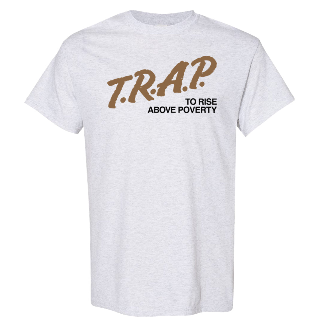 Desert Camo 90s T Shirt | Trap To Rise Above Poverty, Ash