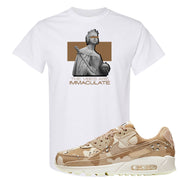Desert Camo 90s T Shirt | The Vibes Are Immaculate, White