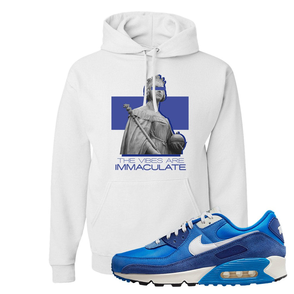 Air Max 90 First Use Hoodie | The Vibes Are Immaculate, White