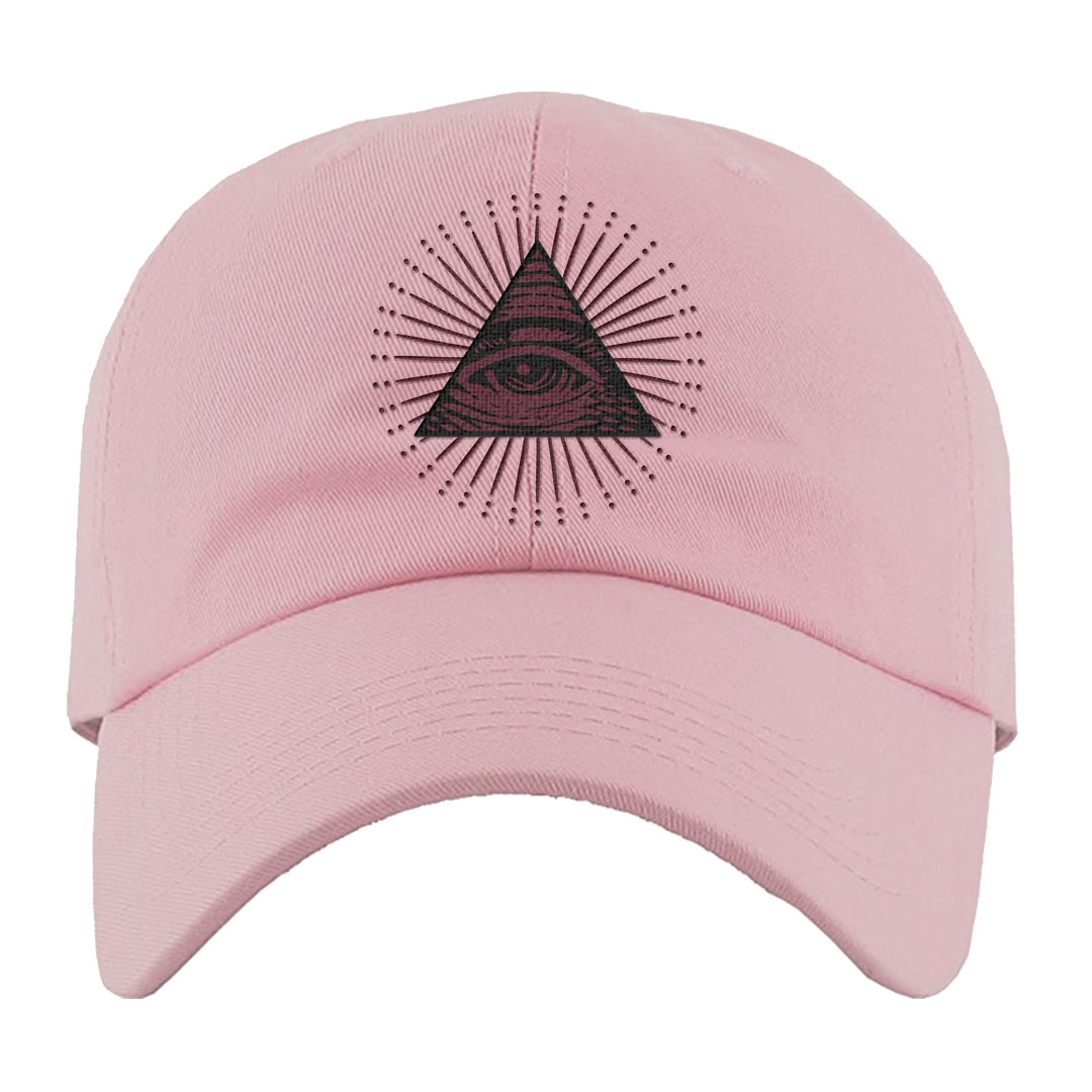 Valentine's Day 2023 Futura 90s Dad Hat | All Seeing Eye, Light Pink
