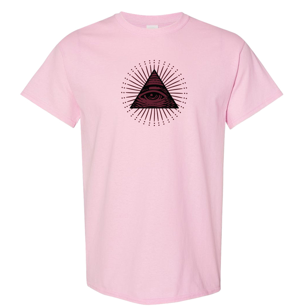 Valentine's Day 2023 Futura 90s T Shirt | All Seeing Eye, Light Pink