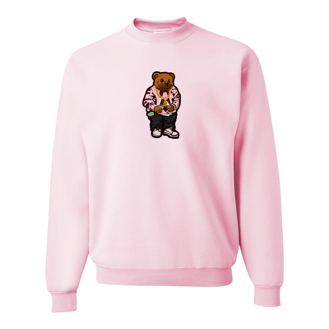 Valentine's Day 2023 Futura 90s Crewneck Sweatshirt | Sweater Bear, Light Pink