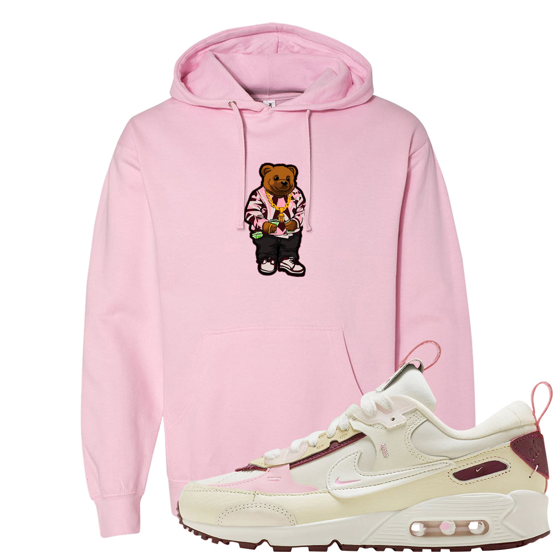 Valentine's Day 2023 Futura 90s Hoodie | Sweater Bear, Light Pink