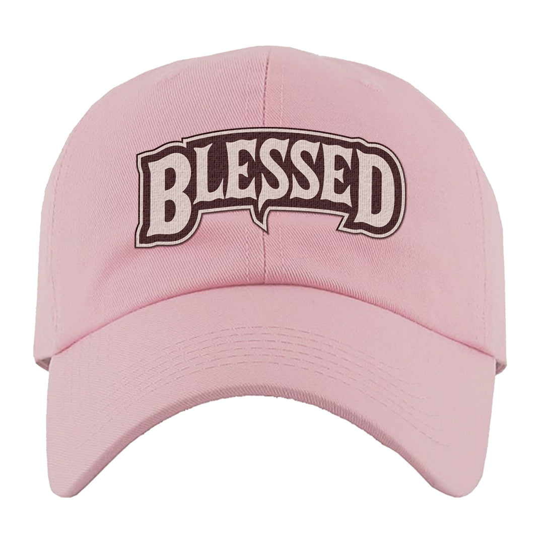 Valentine's Day 2023 Futura 90s Dad Hat | Blessed Arch, Light Pink