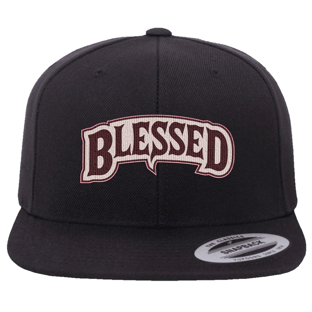 Valentine's Day 2023 Futura 90s Snapback Hat | Blessed Arch, Black