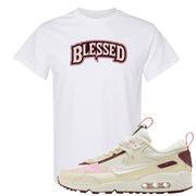Valentine's Day 2023 Futura 90s T Shirt | Blessed Arch, White