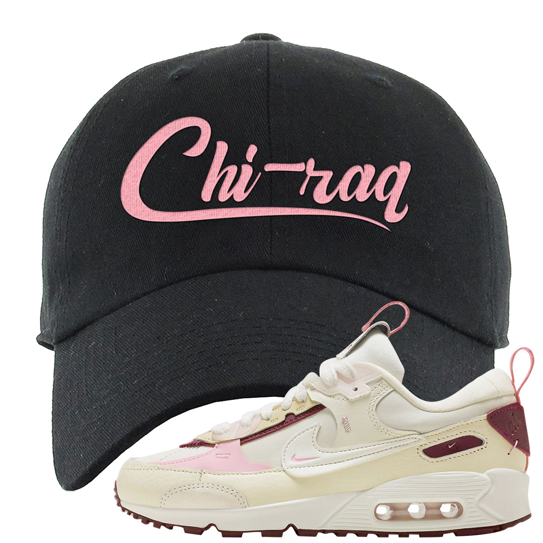 Valentine's Day 2023 Futura 90s Dad Hat | Chiraq, Black