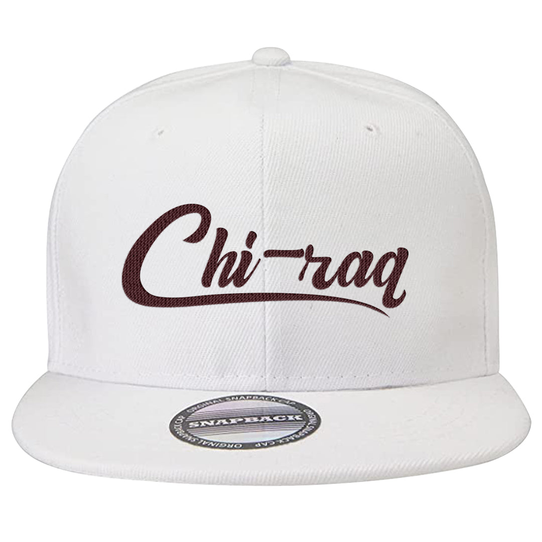 Valentine's Day 2023 Futura 90s Snapback Hat | Chiraq, White