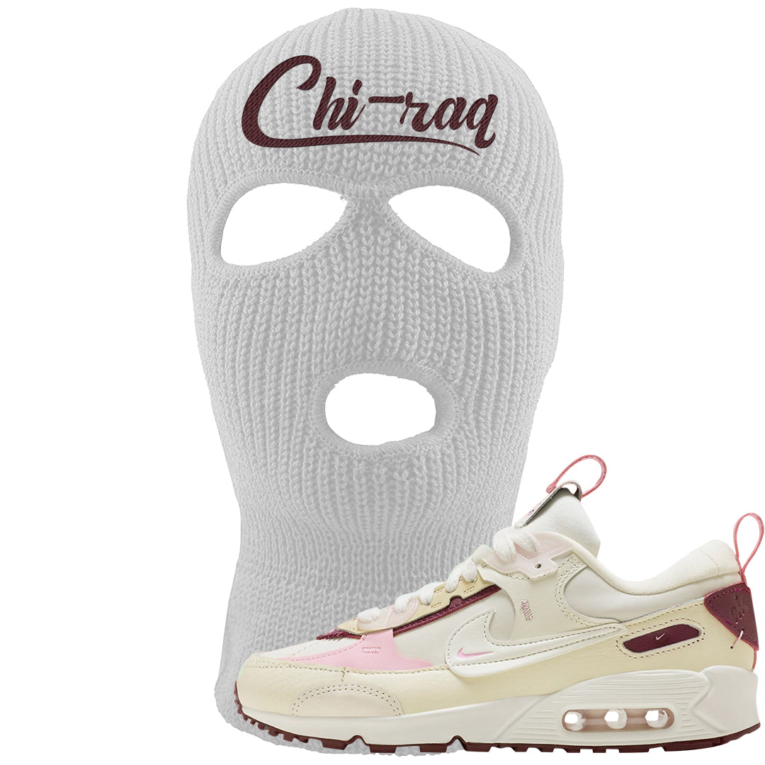 Valentine's Day 2023 Futura 90s Ski Mask | Chiraq, White