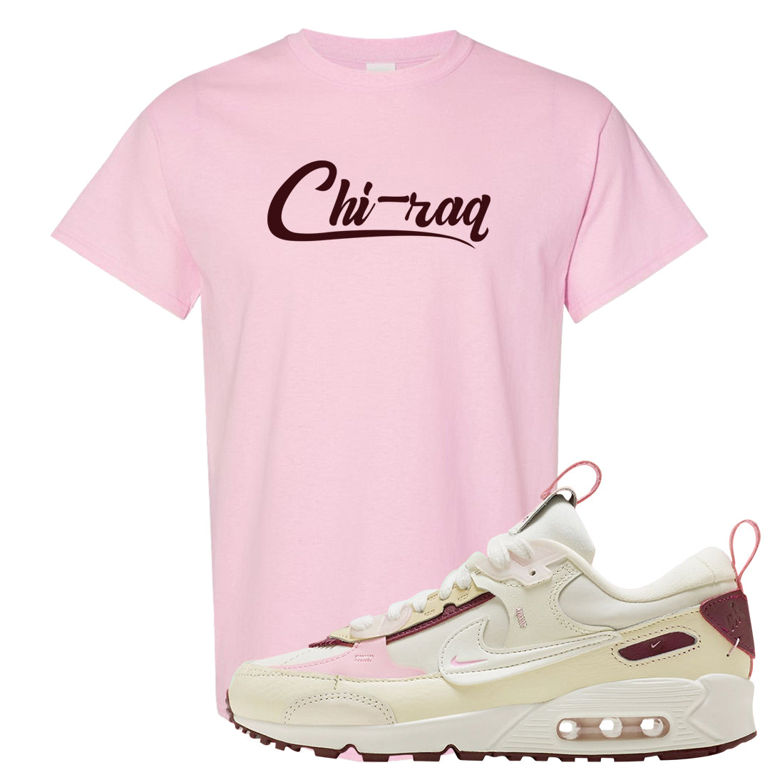 Valentine's Day 2023 Futura 90s T Shirt | Chiraq, Light Pink