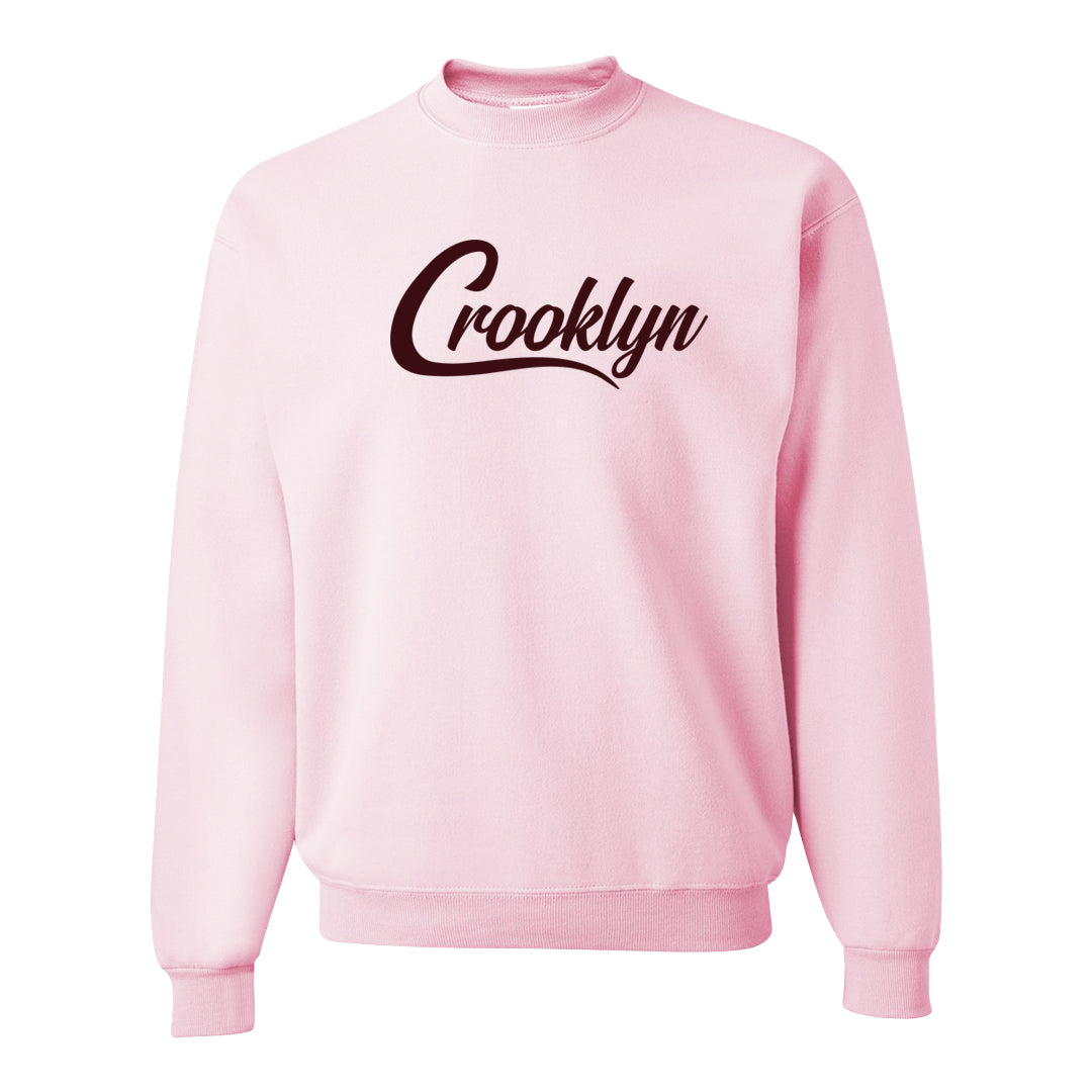 Valentine's Day 2023 Futura 90s Crewneck Sweatshirt | Crooklyn, Light Pink