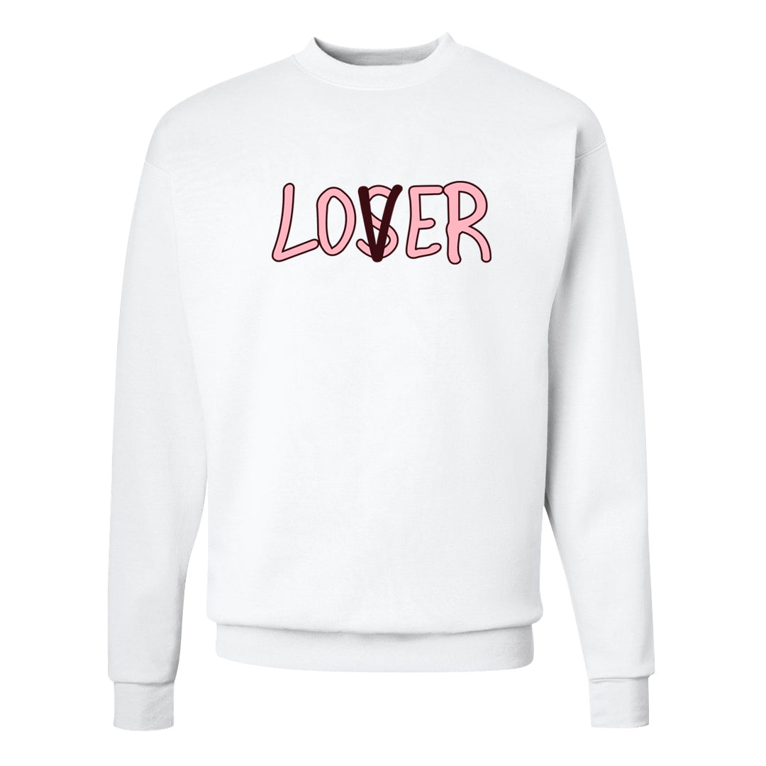 Valentine's Day 2023 Futura 90s Crewneck Sweatshirt | Lover, White