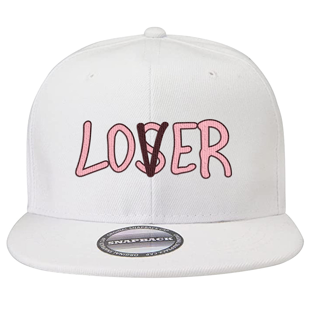 Valentine's Day 2023 Futura 90s Snapback Hat | Lover, White