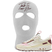 Valentine's Day 2023 Futura 90s Ski Mask | Talk To Me Nice, White