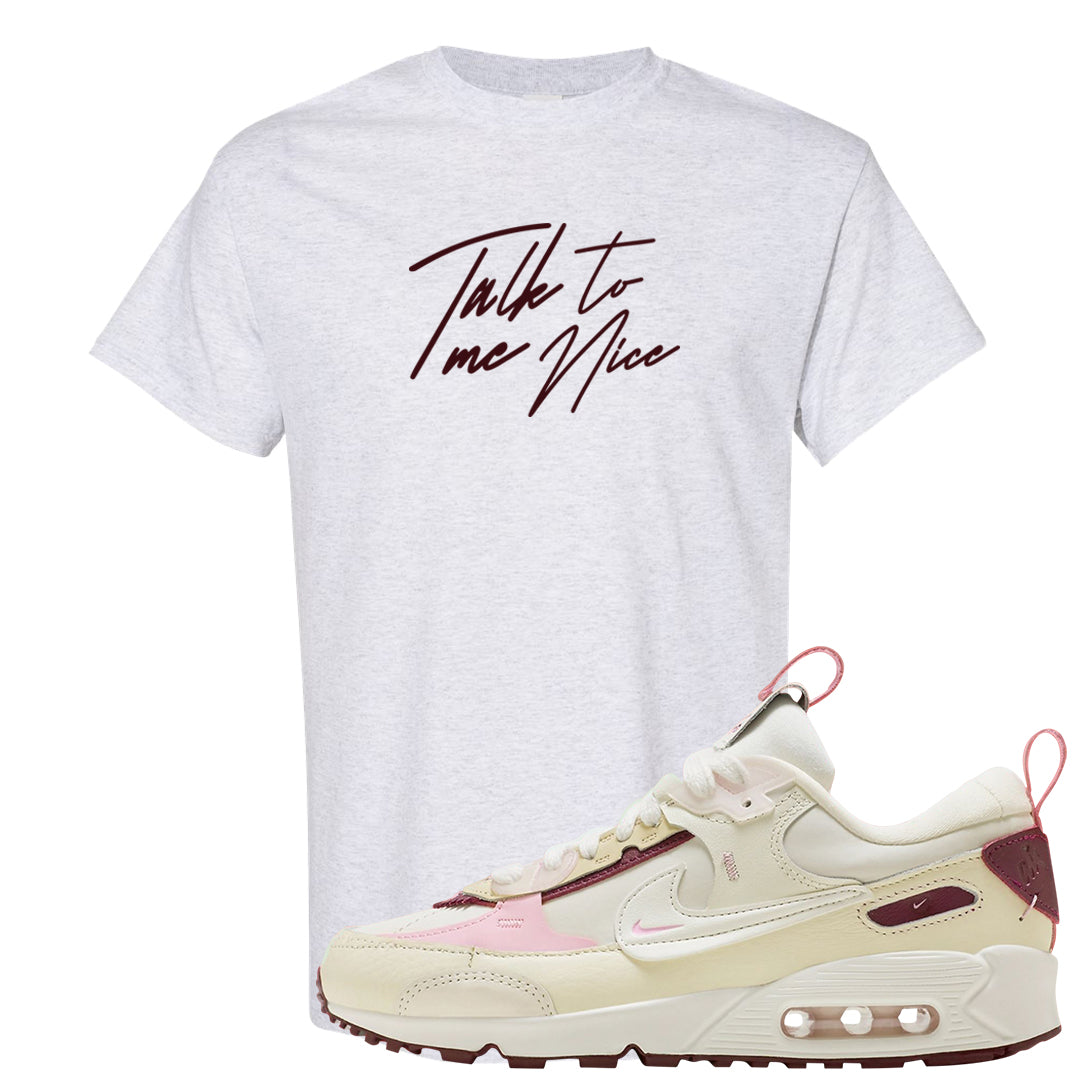 Valentine's Day 2023 Futura 90s T Shirt | Talk To Me Nice, White