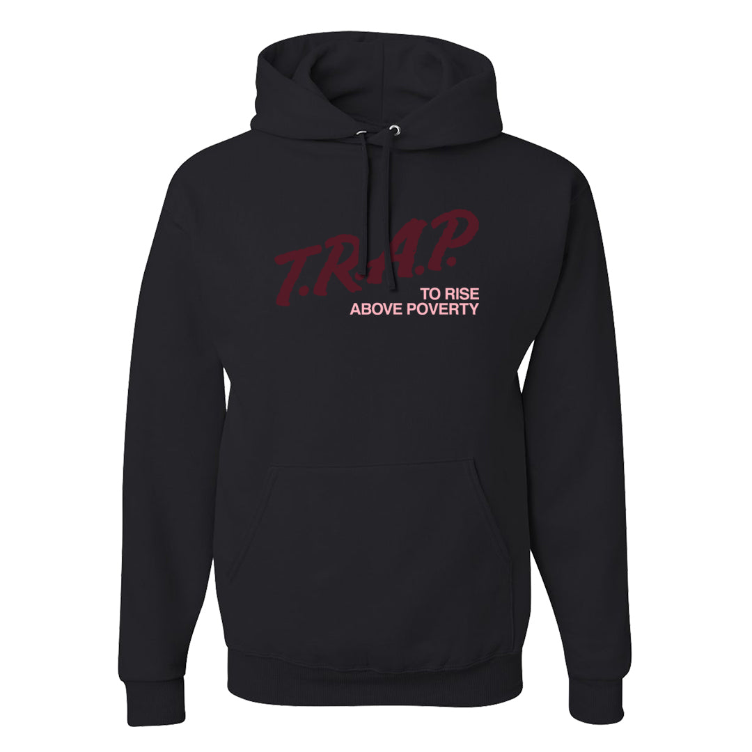 Valentine's Day 2023 Futura 90s Hoodie | Trap To Rise Above Poverty, Black