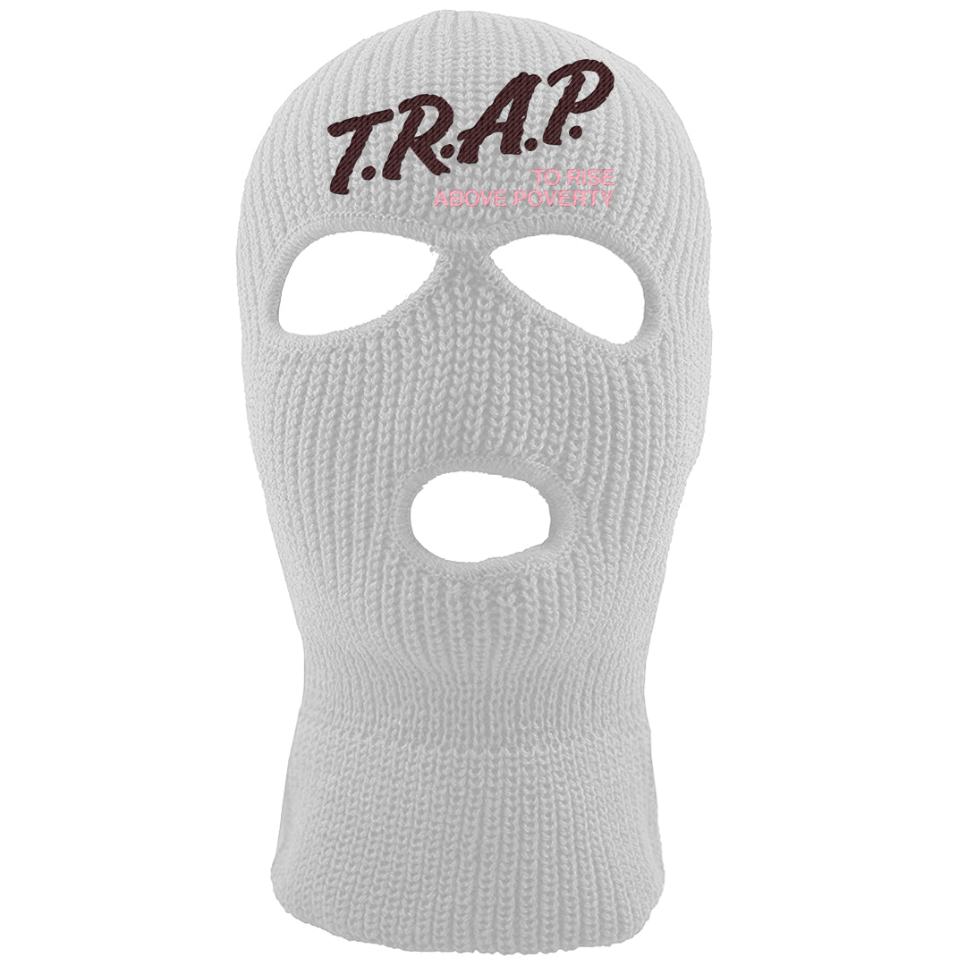 Valentine's Day 2023 Futura 90s Ski Mask | Trap To Rise Above Poverty, White