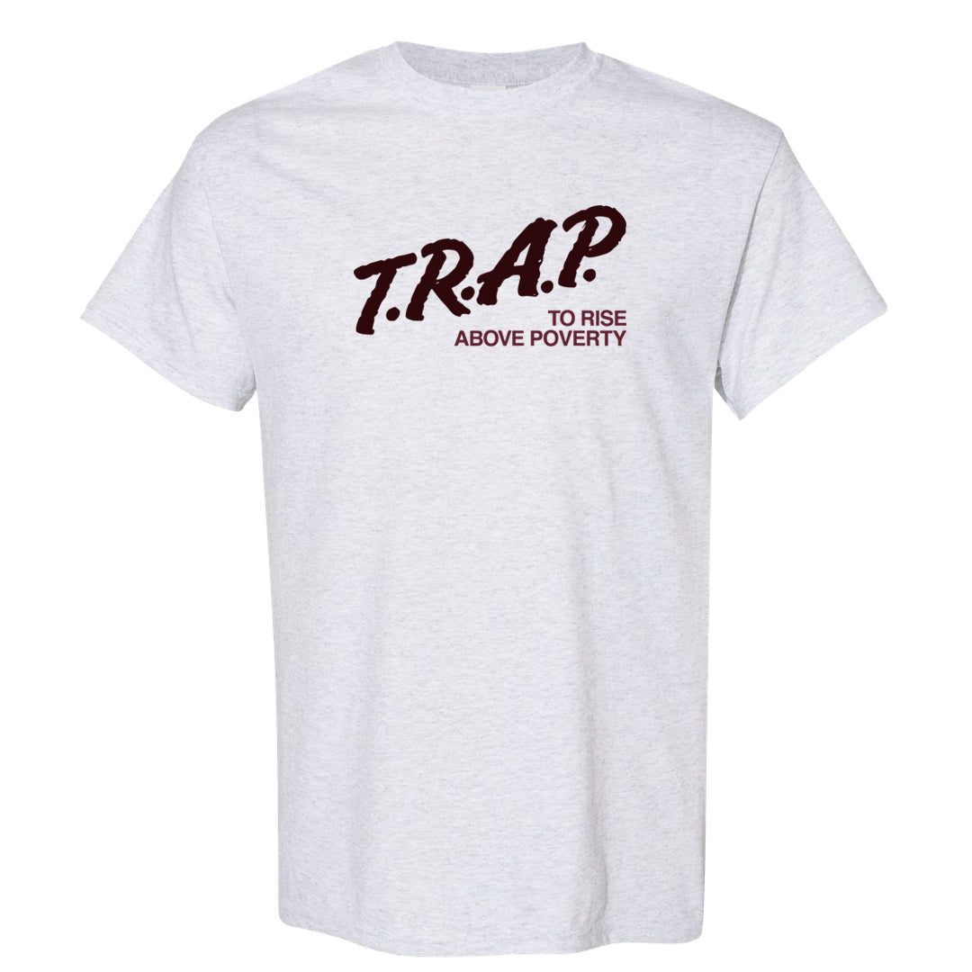 Valentine's Day 2023 Futura 90s T Shirt | Trap To Rise Above Poverty, Ash