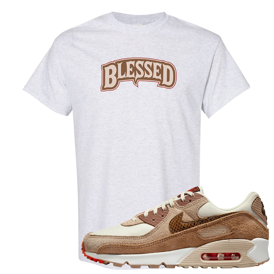 Pale Ivory Picante Red 90s T Shirt | Blessed Arch, Ash