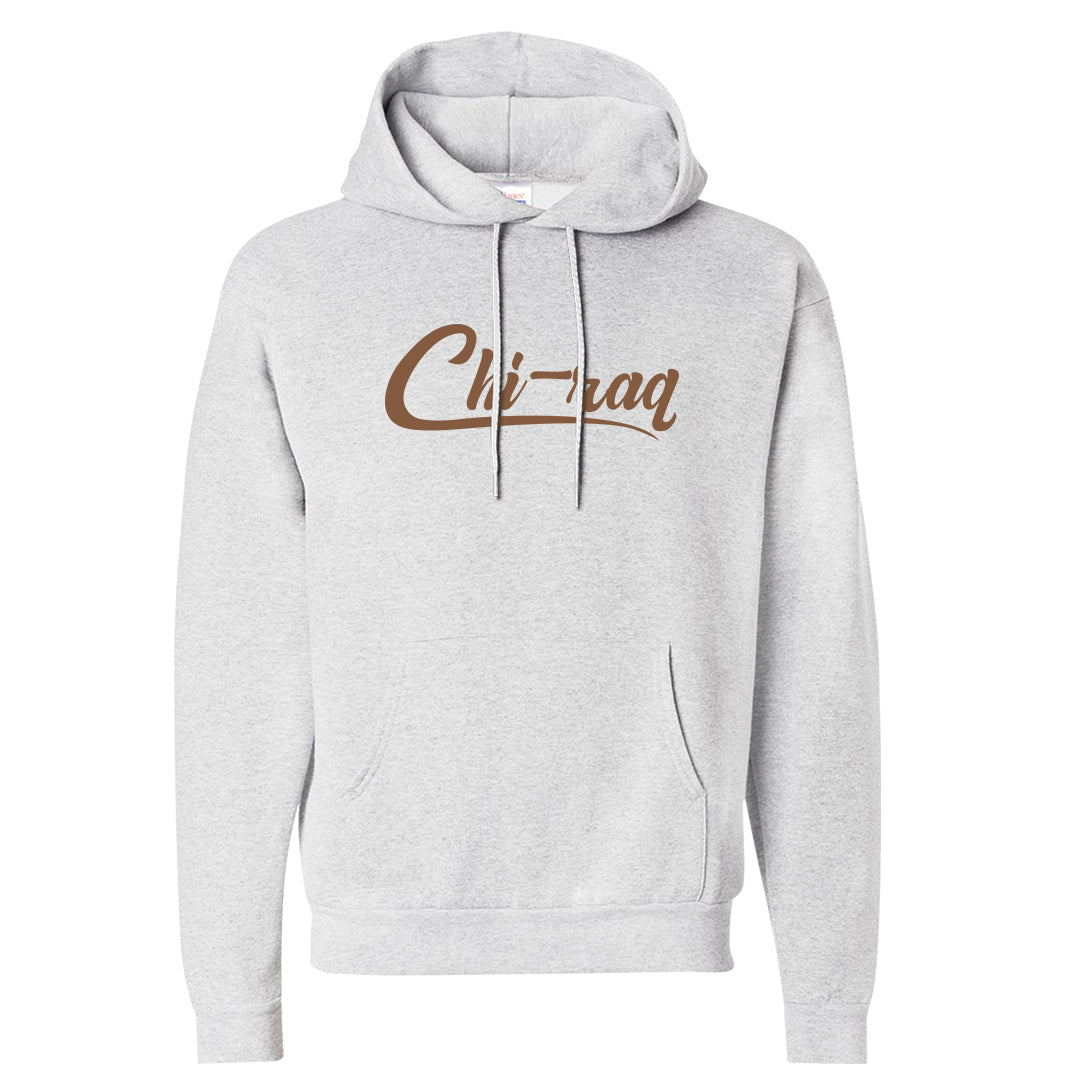 Pale Ivory Picante Red 90s Hoodie | Chiraq, Ash