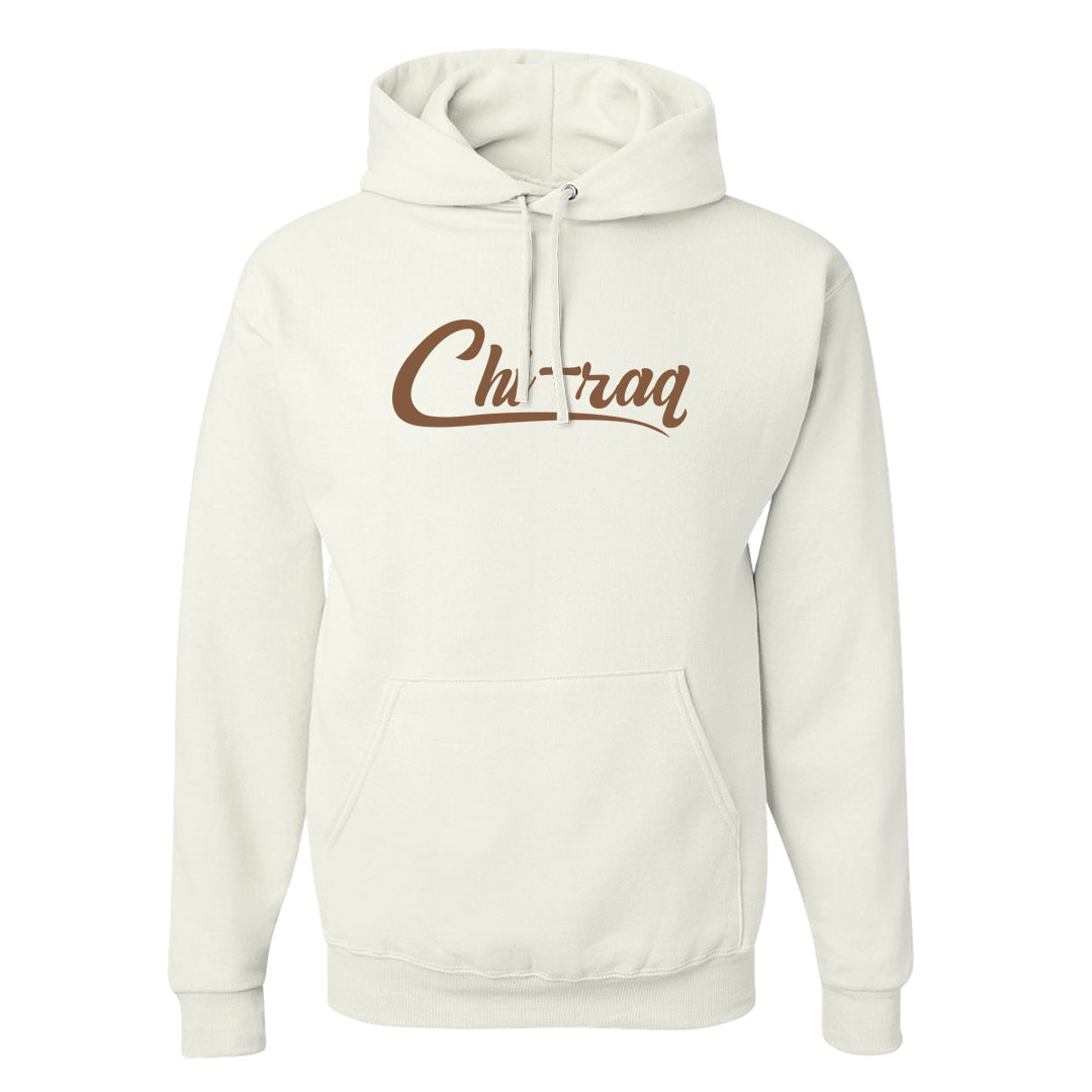Pale Ivory Picante Red 90s Hoodie | Chiraq, White