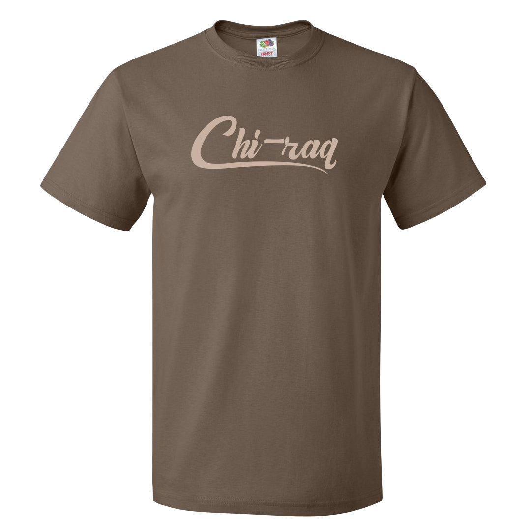 Pale Ivory Picante Red 90s T Shirt | Chiraq, Chocolate