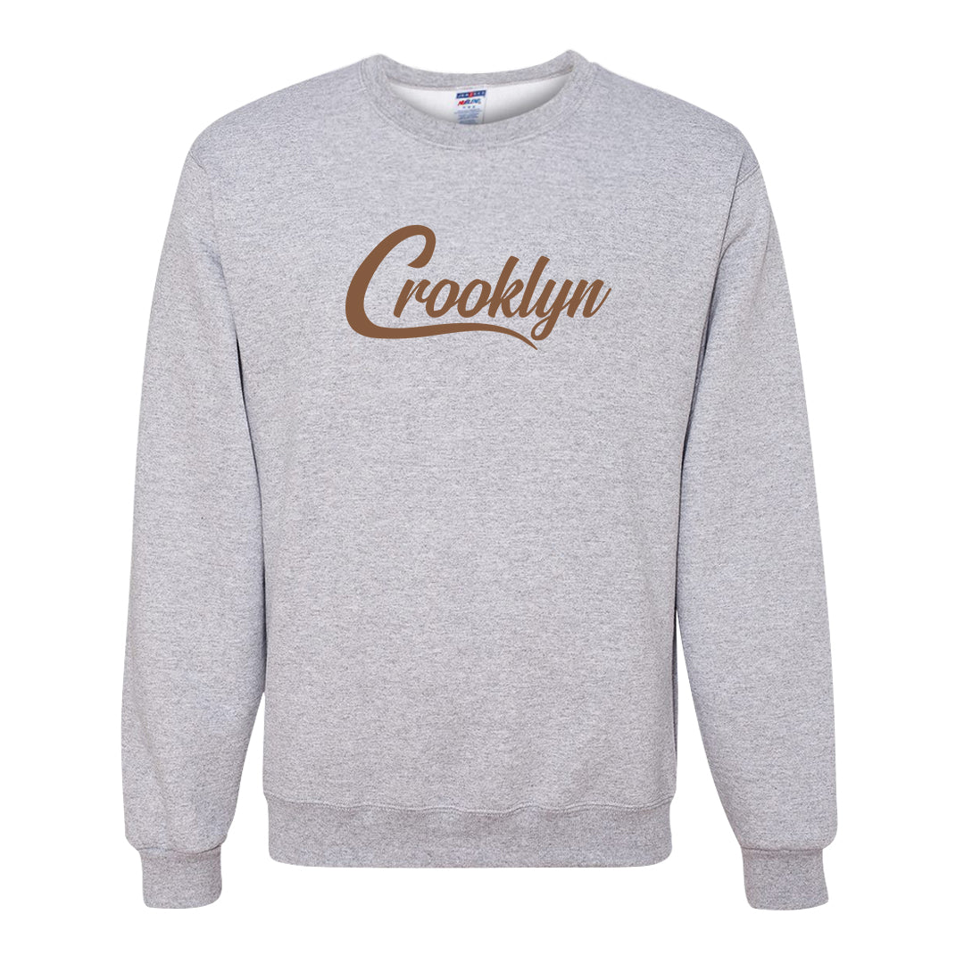 Pale Ivory Picante Red 90s Crewneck Sweatshirt | Crooklyn, Ash