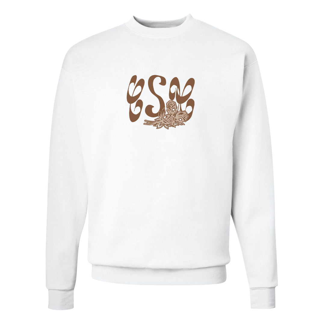 Pale Ivory Picante Red 90s Crewneck Sweatshirt | Certified Sneakerhead, White