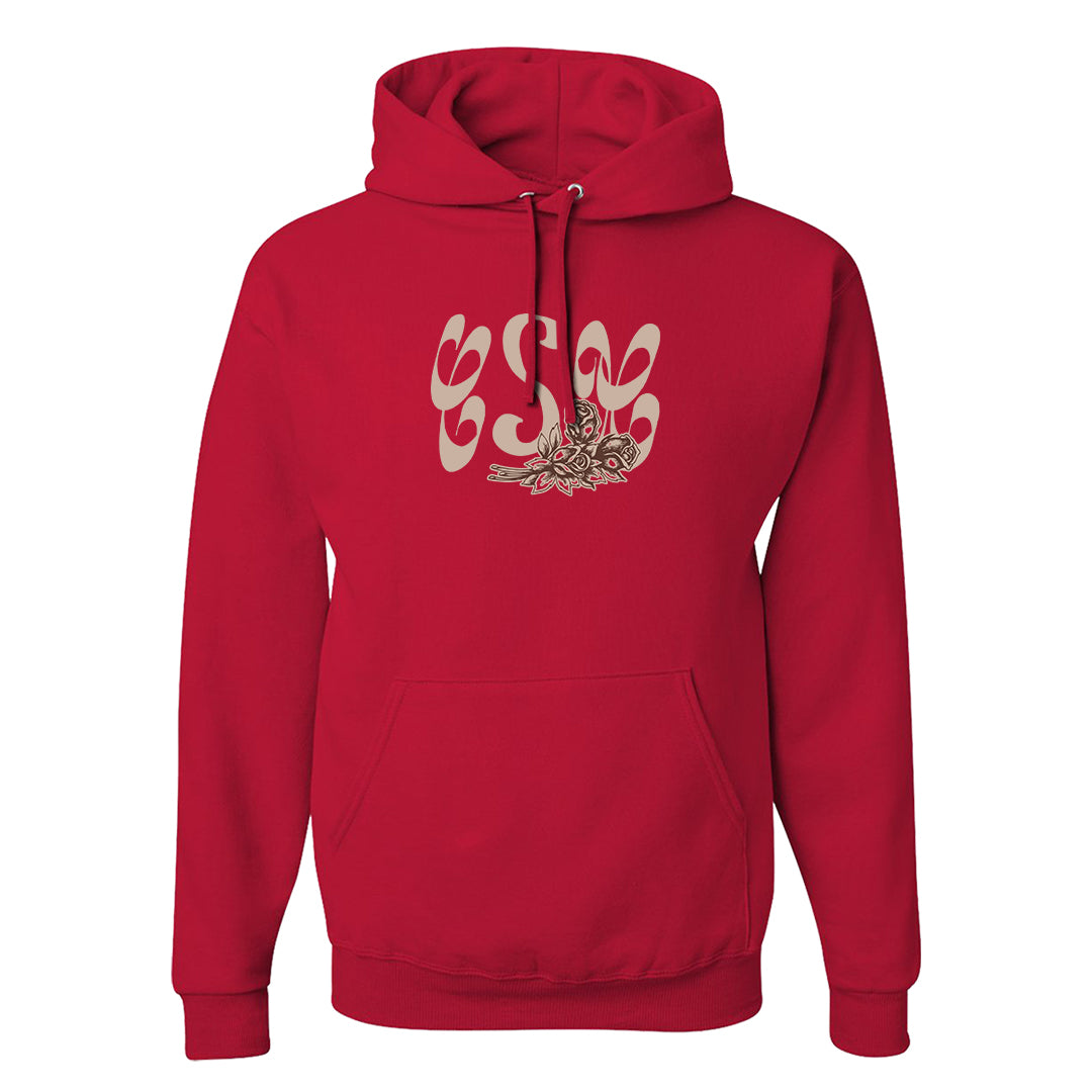 Pale Ivory Picante Red 90s Hoodie | Certified Sneakerhead, Red