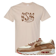 Pale Ivory Picante Red 90s T Shirt | Certified Sneakerhead, Sand