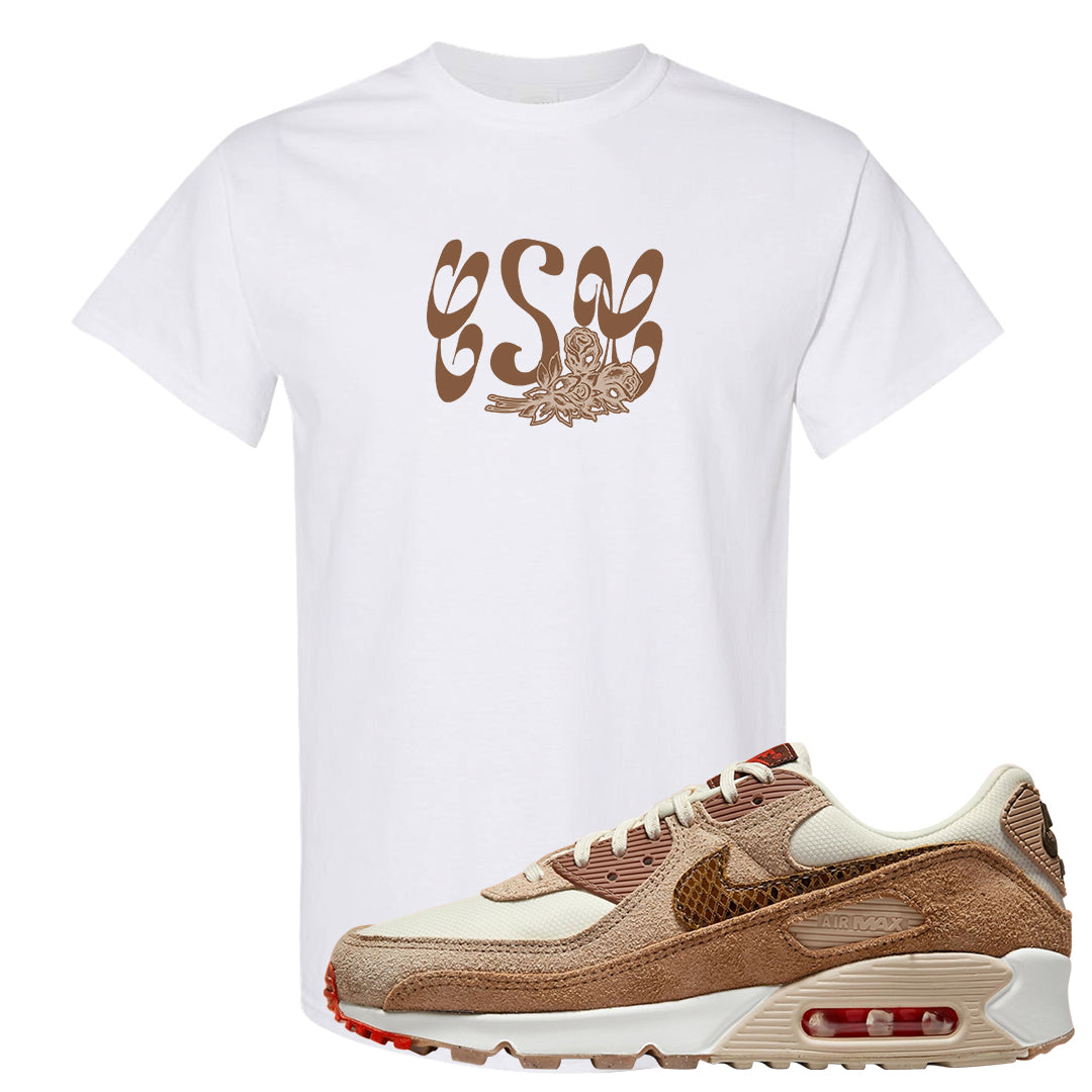Pale Ivory Picante Red 90s T Shirt | Certified Sneakerhead, White