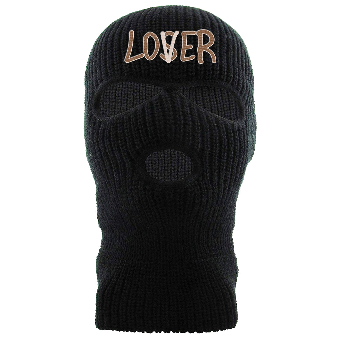 Pale Ivory Picante Red 90s Ski Mask | Lover, Black